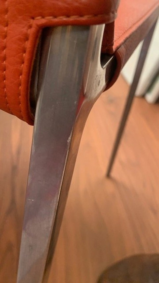 Image 1 of 1x Eetkamerstoel van Zanotta, Model Lia