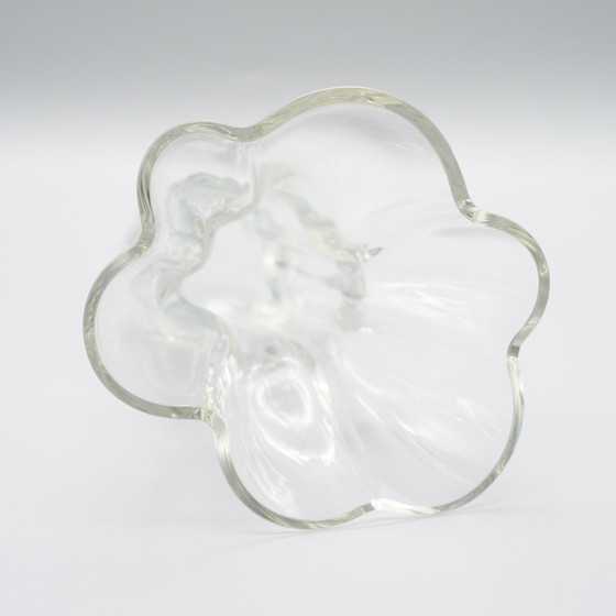 Image 1 of Zeldzame Tapio Wirkkala Ontworpen Rosenthal Satijn Glazen Vaas Model 470-20 CM MCM