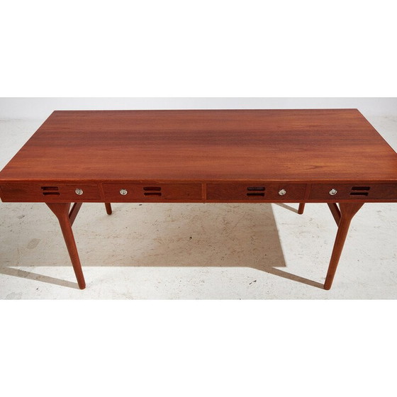 Image 1 of Vintage teakhouten bureau van Nanna Ditzel voor Søren Willadsen, jaren 1950