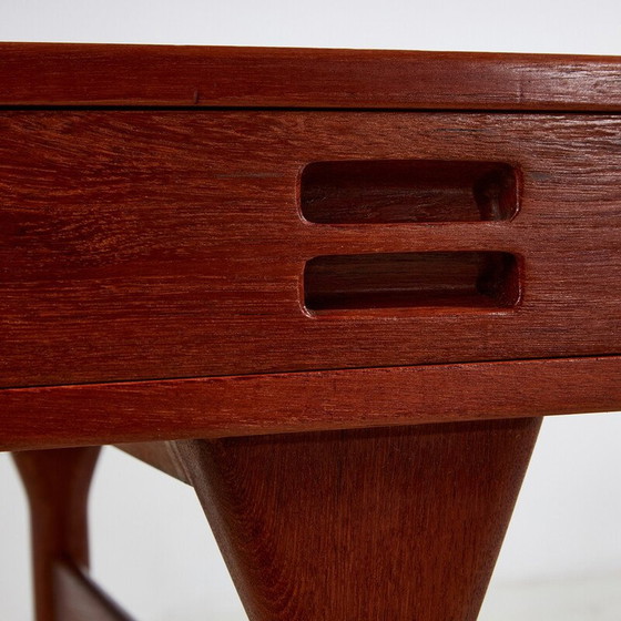 Image 1 of Vintage teakhouten bureau van Nanna Ditzel voor Søren Willadsen, jaren 1950