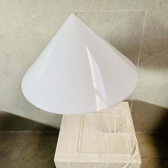 Image 1 of Mid-Century Tafel lamp Harco Loor Plexiglas 1970