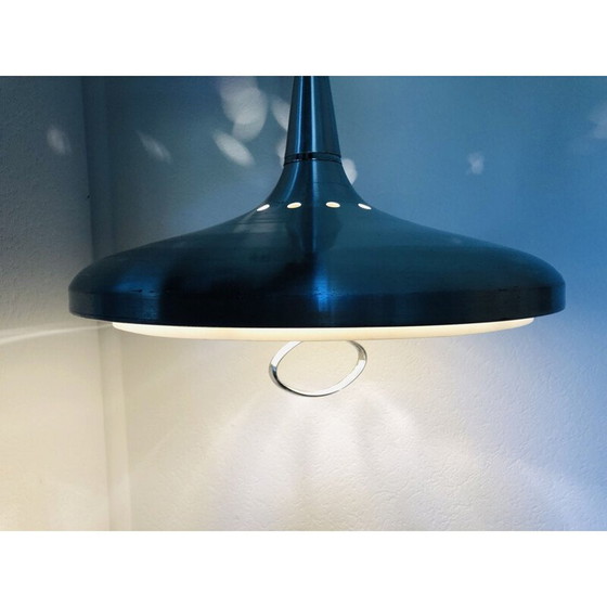 Image 1 of Vintage metalen hanglamp, 1970