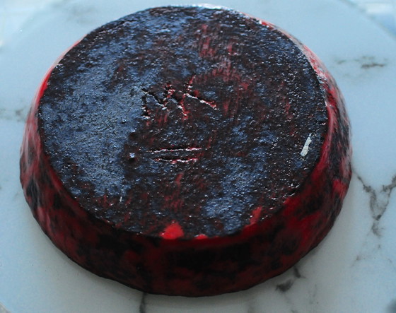 Image 1 of Vet Lava Platter Gesigneerd Mk