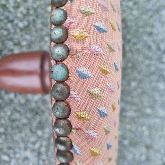 Image 1 of Kruk Met Stoffen Zitting