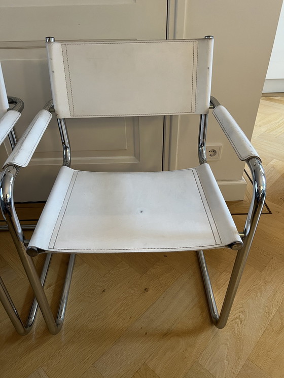 Image 1 of 2X Vintage Buisframe Stoelen