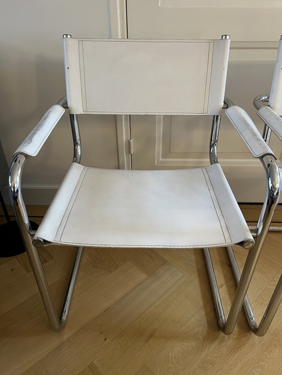 Image 1 of 2X Vintage Buisframe Stoelen