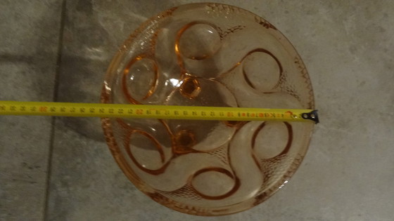 Image 1 of Roze glazen beker