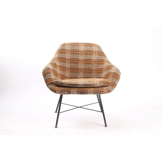 Image 1 of Vintage glasvezel fauteuil - jaren 1960