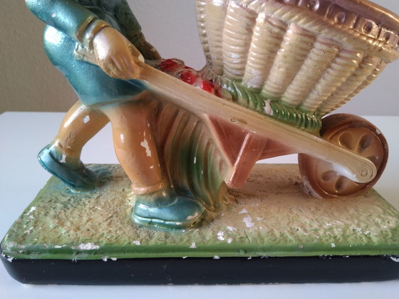 Image 1 of Arnova Art Deco Vintage Gipsen Beeld