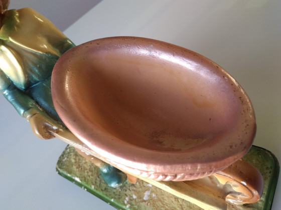 Image 1 of Arnova Art Deco Vintage Gipsen Beeld