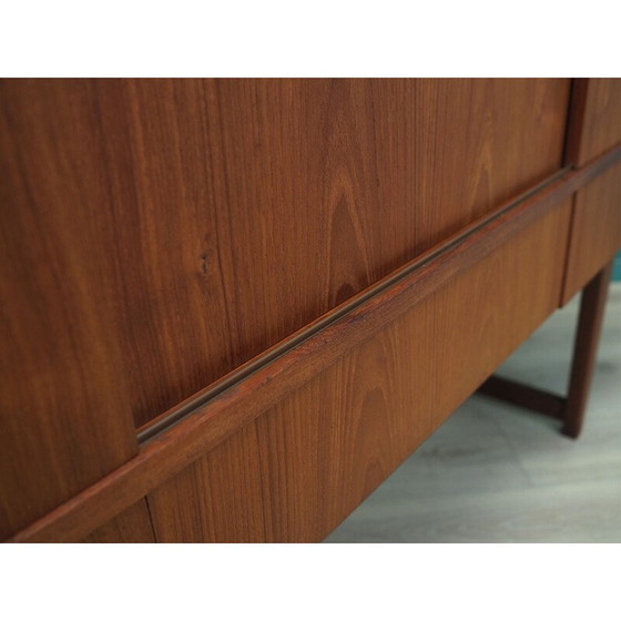 Image 1 of Vintage teakhouten highboard, Denemarken 1960