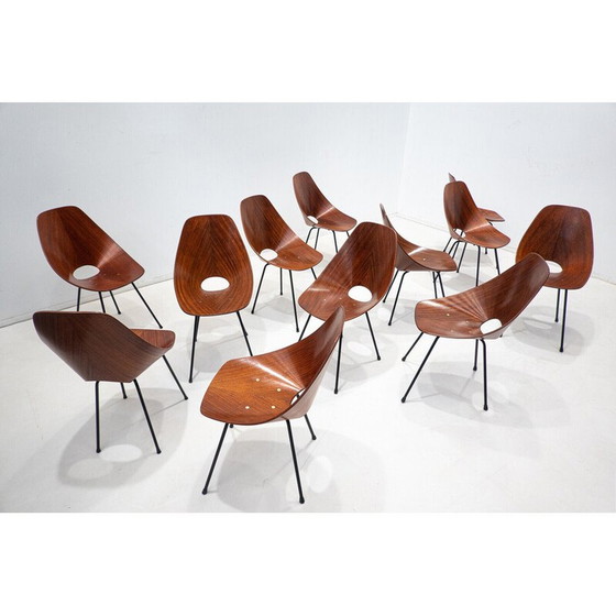 Image 1 of Vintage "Medea" eetkamerstoel door Vittorio Nobili, Italië 1955