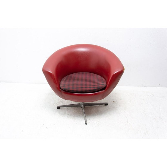 Image 1 of Paar mid century draaifauteuils van Up Zavody, 1970