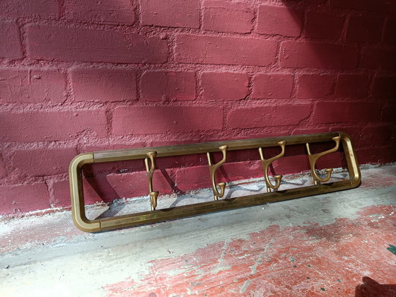 Image 1 of Vintage art deco wandkapstok