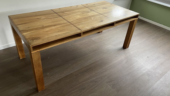 Image 1 of Pilat & Pilat design eettafel Meint walnoot naturel geolied - designer Gjalt Pilat