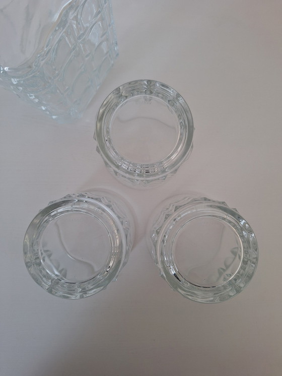 Image 1 of Vintage whisky karaf en glazen