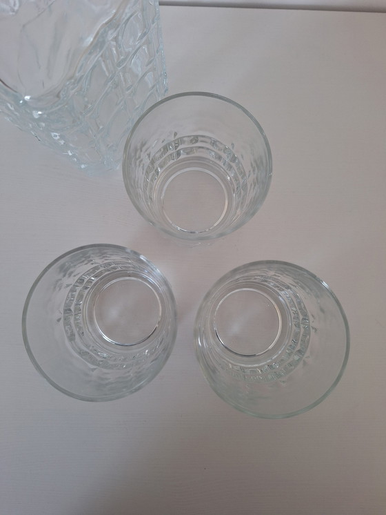 Image 1 of Vintage whisky karaf en glazen