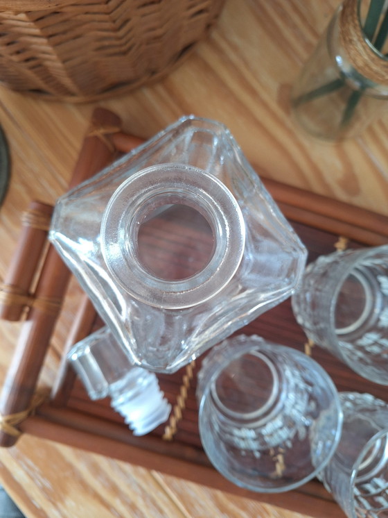 Image 1 of Vintage whisky karaf en glazen