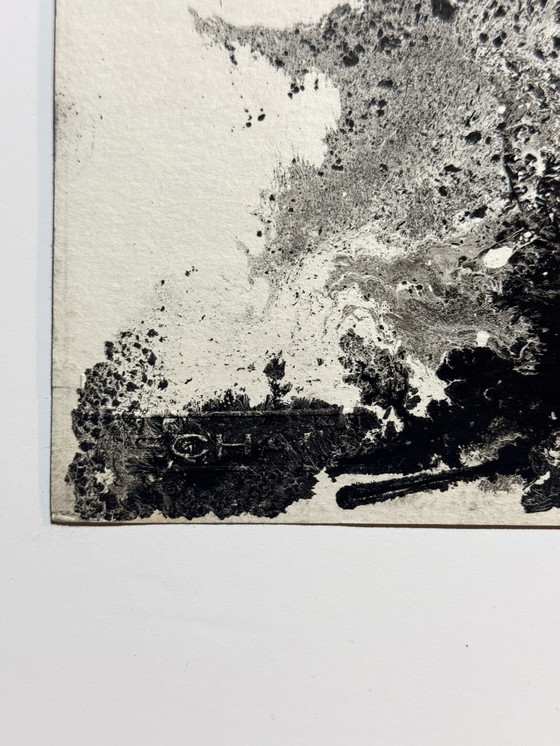 Image 1 of Inktcompositie (tweeluik) - Eugene Eechaut (1928-2019)