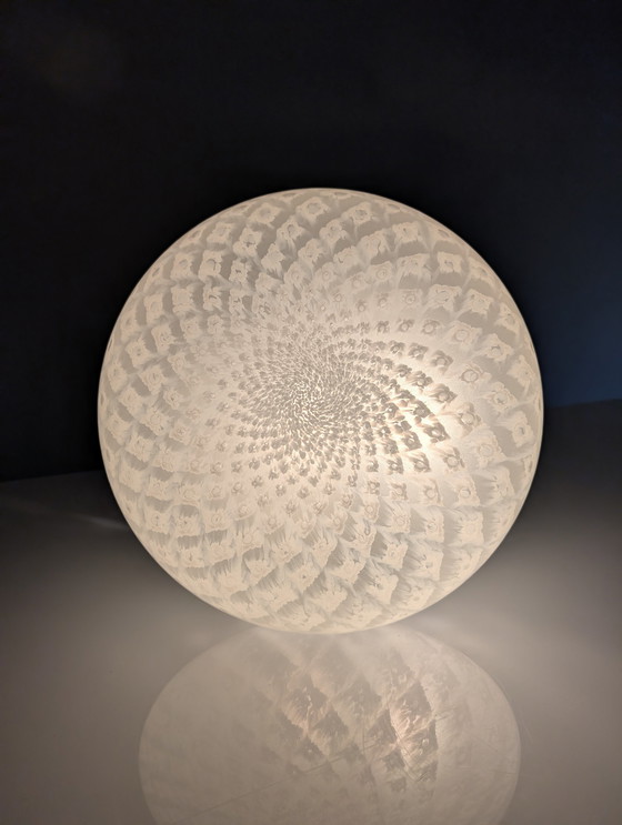 Image 1 of Plafondlamp van Murano glas, Italiaans ontwerp 1960S