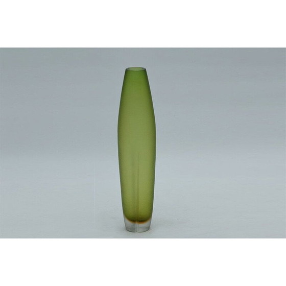 Image 1 of Grote oude Murano glazen vaas 1990