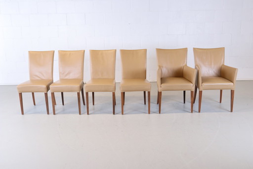 6x Bert Plantagie Jeanette eetkamerstoelen