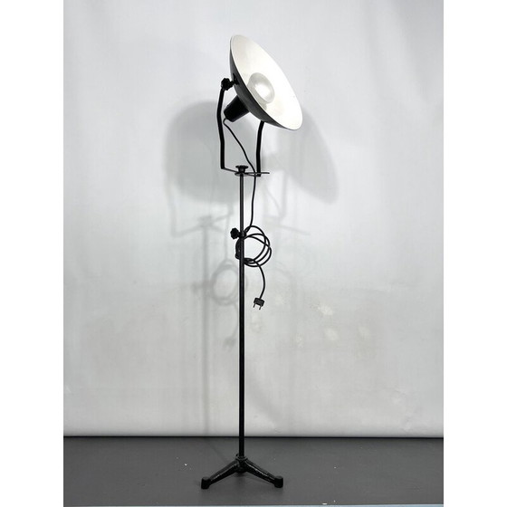 Image 1 of Mid-eeuwse metalen studio fotograaf lamp, Italië jaren 1940