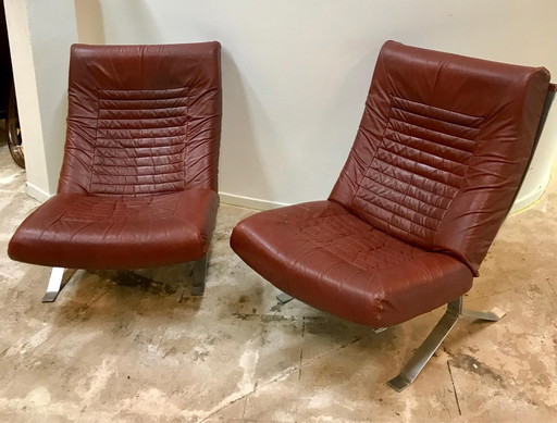 Italiaanse design stoelen jaren 70