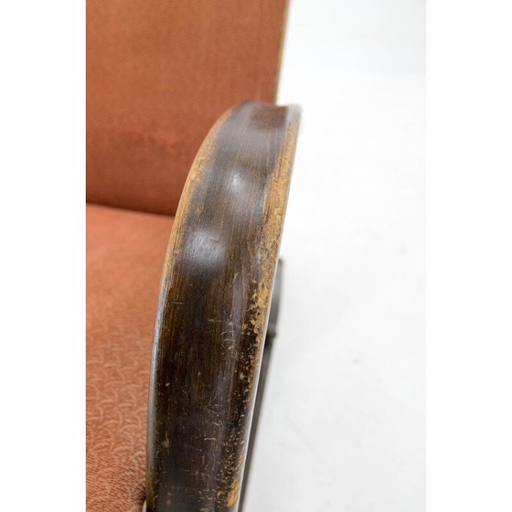 Image 1 of Vintage fauteuil H 269 van Jindřich Halabala, jaren 1940