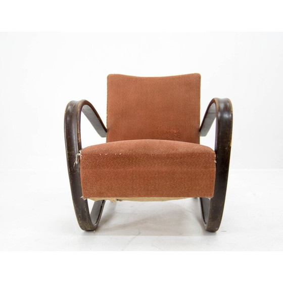 Image 1 of Vintage fauteuil H 269 van Jindřich Halabala, jaren 1940