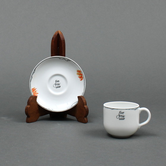 Image 1 of Co Westerik (1924-2018) - Servies - Royal Mosa - Gesigneerd 