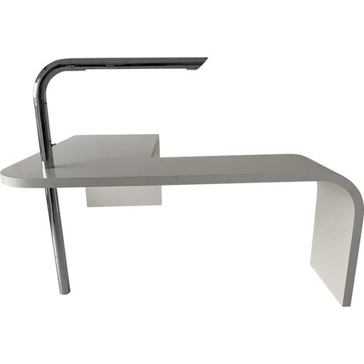 Vintage Direk bureau door Ennio Chiggio voor Nikol International, 1979