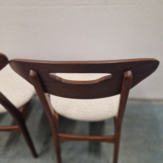 Image 1 of Set Van 4 Vintage Stoelen Deense Stoelen