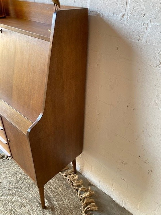 Image 1 of Vintage Mid-Century Secretaire