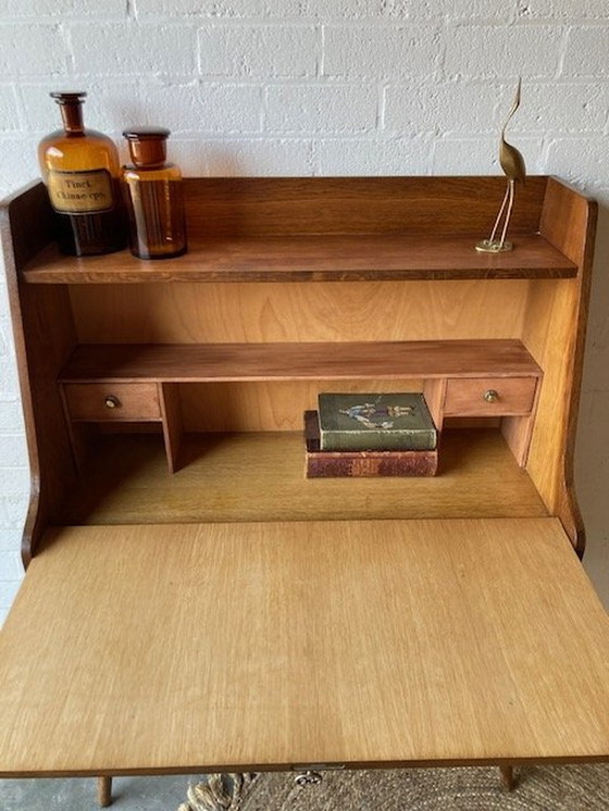 Image 1 of Vintage Mid-Century Secretaire