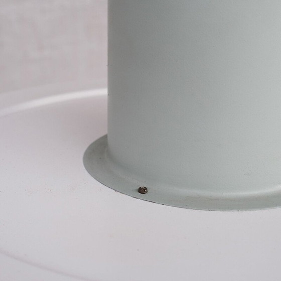 Image 1 of Vintage stalen en glazen hanglamp van Raak, Nederland 1960