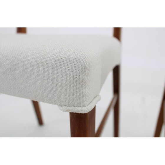 Image 1 of Paar vintage teakhouten stoelen, Denemarken 1960