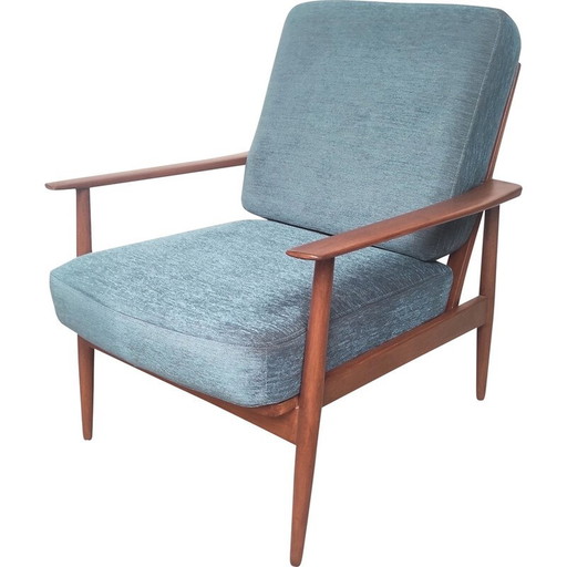 Paar vintage Scandinavische fauteuils van Wilhelm Knoll, 1960