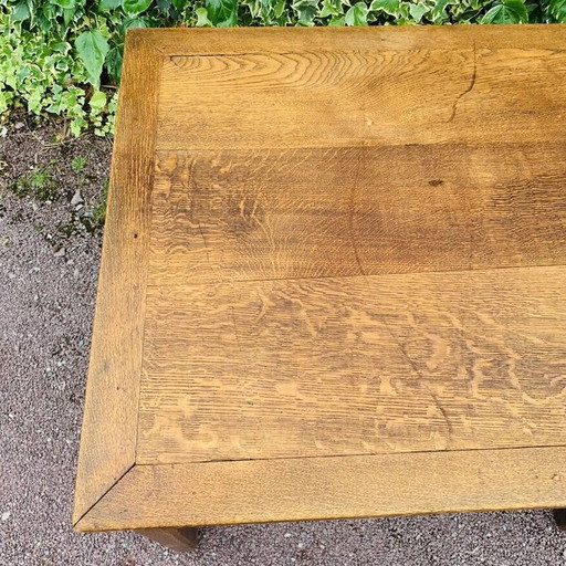 Vintage eiken tafel