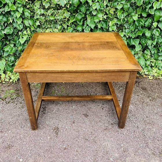 Image 1 of Vintage eiken tafel