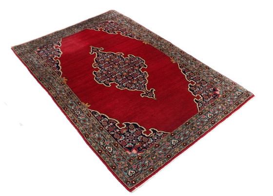 Image 1 of Origineel Perzisch Tapijt Bidjar Antiek 166 X 112 Cm Top Conditie Meer dan 75 Jaar Oud