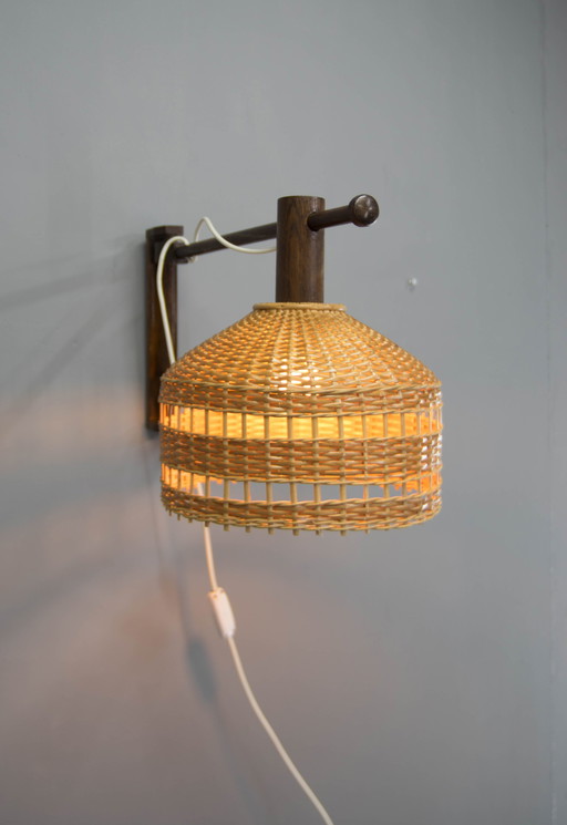 Mid Century Verstelbare Wandlamp, 1960S