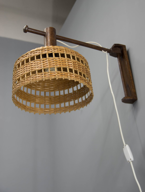 Image 1 of Mid Century Verstelbare Wandlamp, 1960S