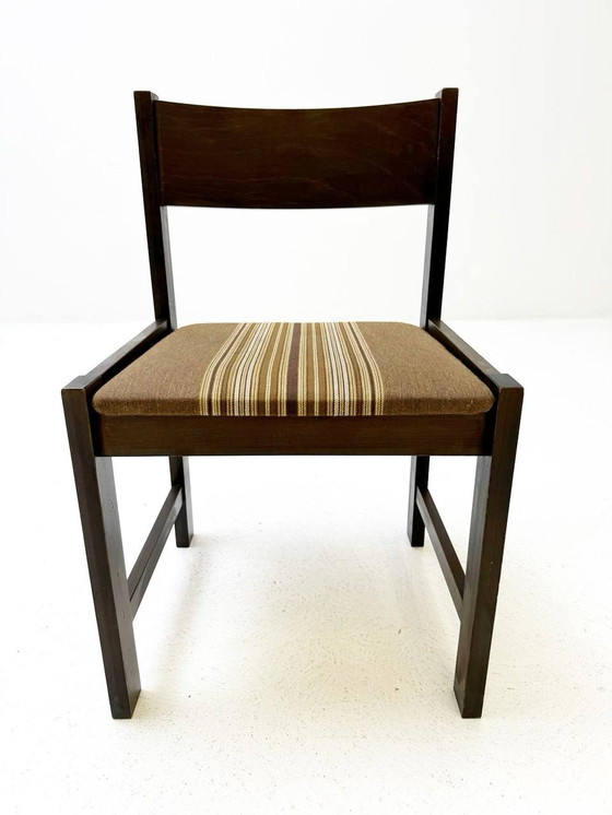 Image 1 of Set van 2 teakhouten stoelen in Deens ontwerp van Farstrup, jaren 1960