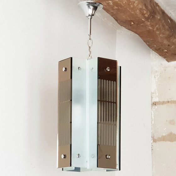 Image 1 of Vintage hanglamp Italiaans 1970