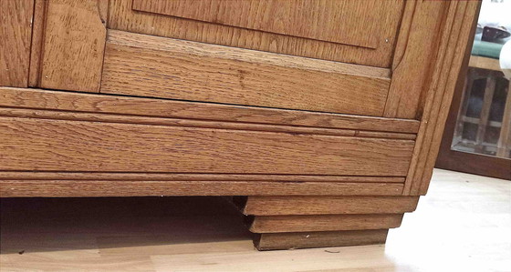 Image 1 of Art Deco Buffet Blond Massief Eiken 120 cm breed