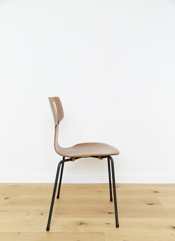 Image 1 of Model 3103 Hammer Stoel Van Arne Jacobsen Voor Fritz Hansen, 1960S, Set Van 4