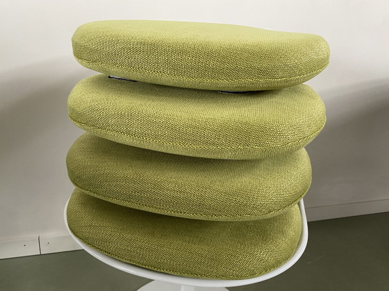 Image 1 of 4x Vervangend Kussen Tulip chair - Groen