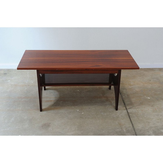 Image 1 of Vintage mahonie salontafel, 1970