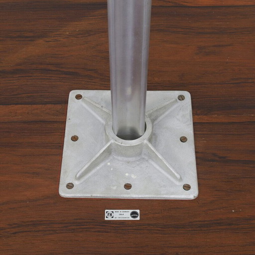 Vintage ronde salontafel van Arne Jacobsen voor Fritz Hansen, 1960